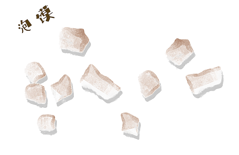 泡馍食材插画元素图片素材