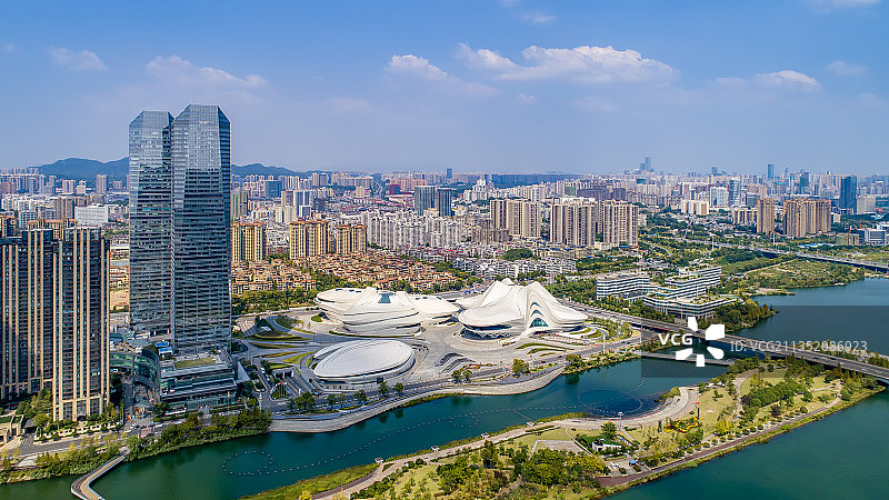 中国 湖南 长沙 梅溪湖 大剧院图片素材