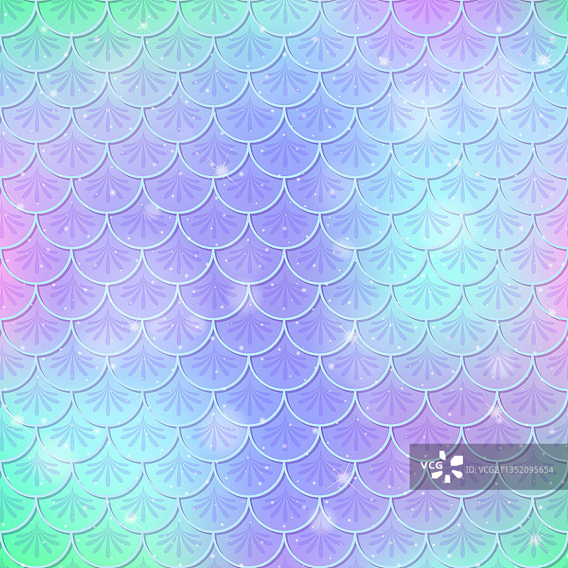 鱼鳞无缝图案背景图片素材