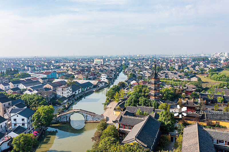 苏州吴江震泽古镇图片素材