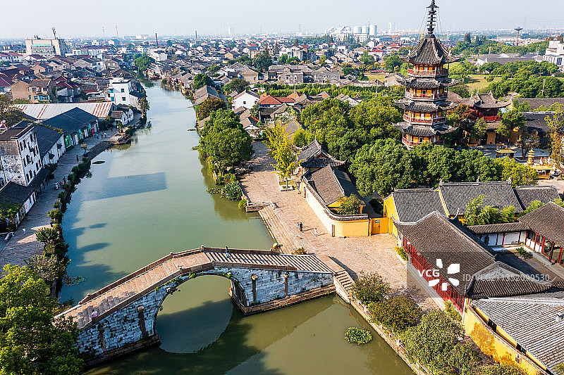 苏州吴江震泽古镇图片素材