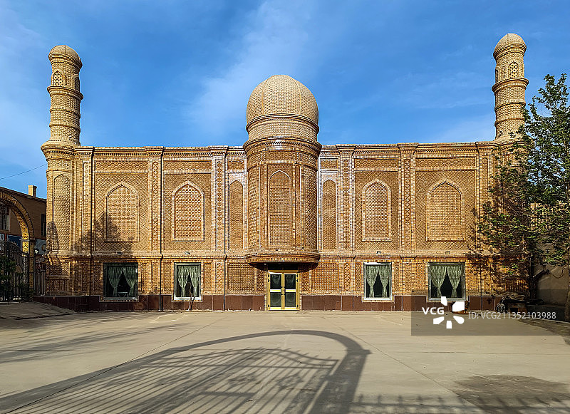 吐鲁番清真寺图片素材