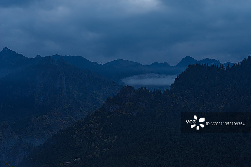 中国甘肃甘南扎尕那景区风光图片素材