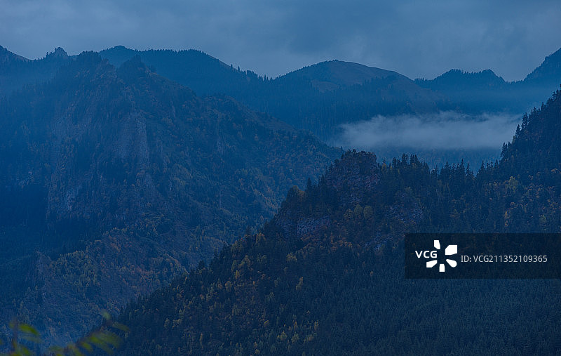 中国甘肃甘南扎尕那景区风光图片素材