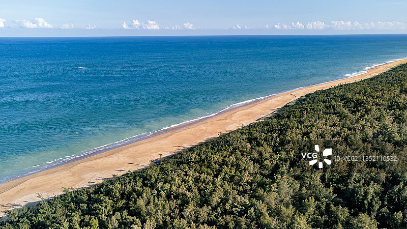 琼海市博鳌海岸线图片素材