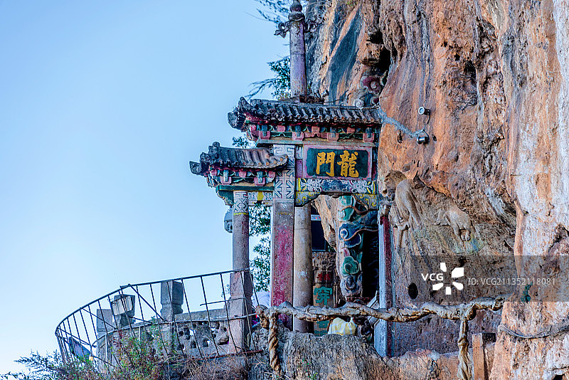 中国云南昆明西山龙门风景区图片素材