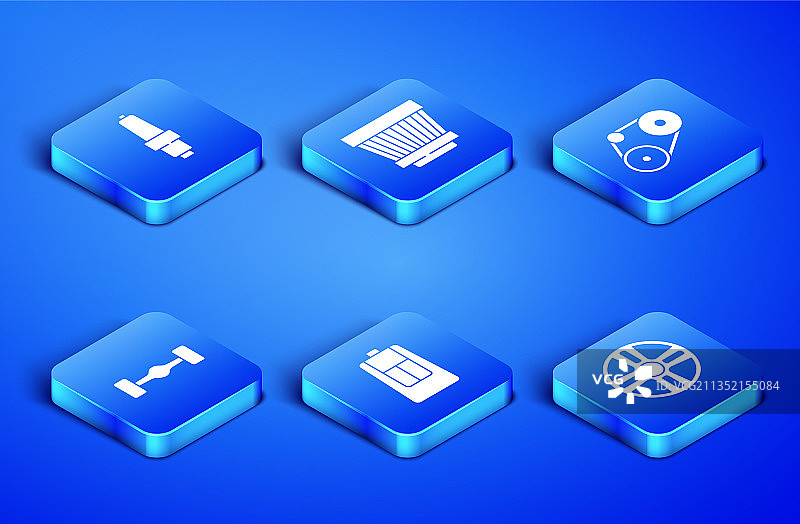 合金轮毂、汽车火花塞、带遥控器的钥匙图片素材