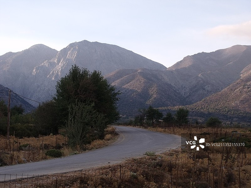 希腊斯法基亚山脉风光图片素材