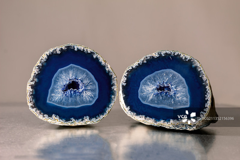 蓝色玛瑙图片素材