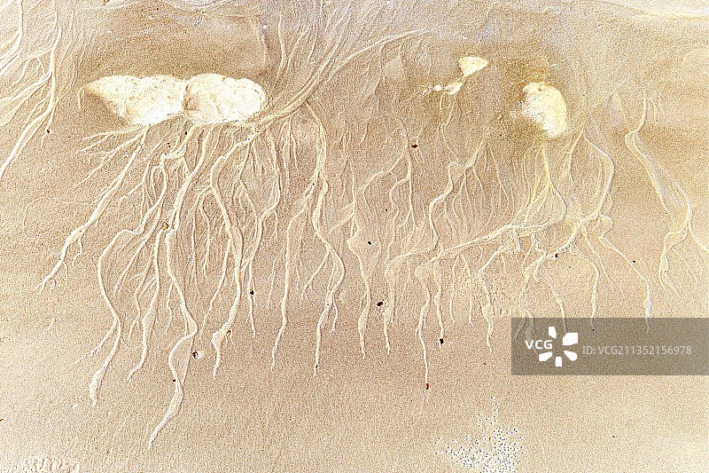 沙滩纹路图片素材