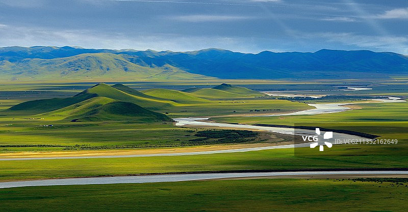 黄河九曲第一湾图片素材