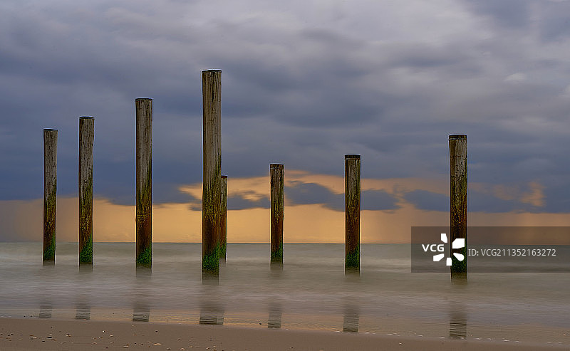 荷兰佩滕海景风光图片素材