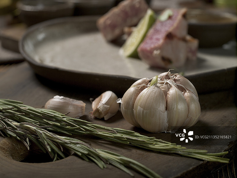 餐桌上的食物特写，俄罗斯图片素材