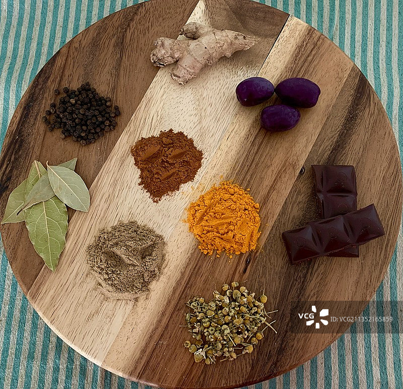 迈阿密海滩的香料俯视图图片素材