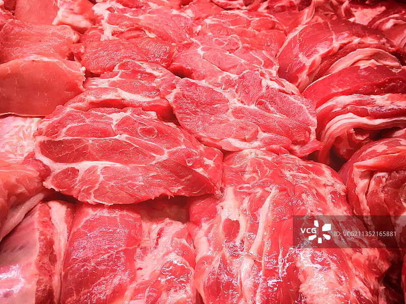 乌克兰肉类全画幅特写图片素材