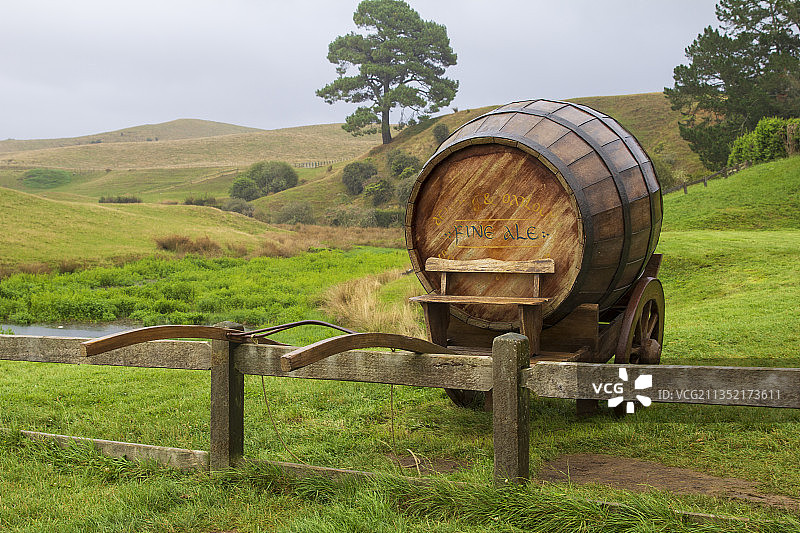 新西兰霍比屯图片素材