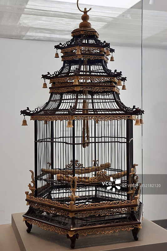 苏州博物馆西馆-鸟笼图片素材