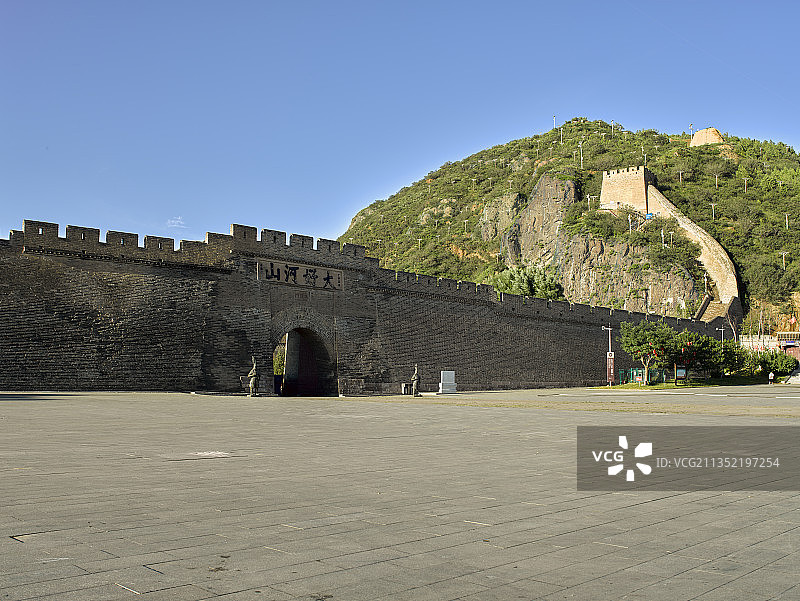 河北省张家口市大境门风景区图片素材