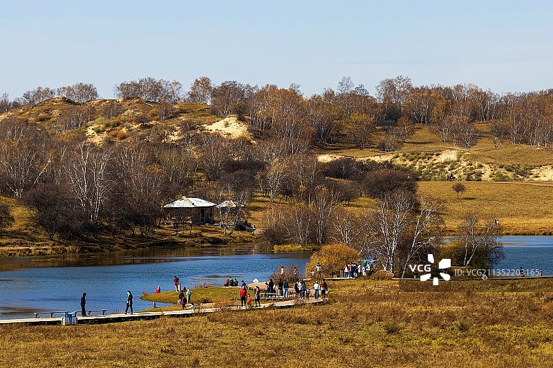 乌兰布拖蛤蟆坝美景图片素材