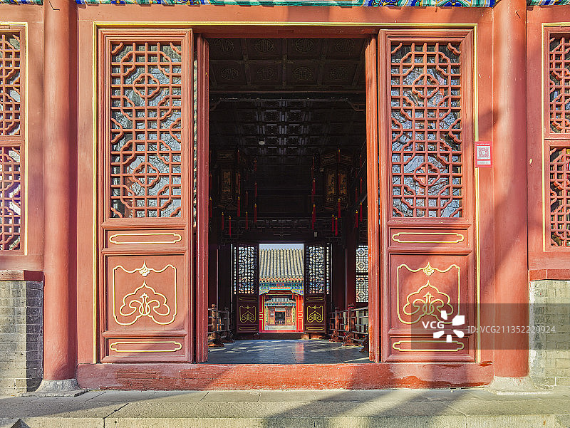 河北省石家庄市正定县荣国府旅游景区图片素材