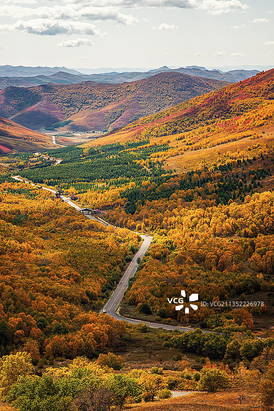 黄岗梁高视角图片素材