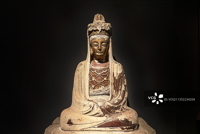 南宋观音坐像图片素材