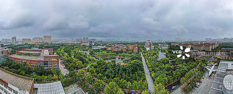 城市的绿化带图片素材