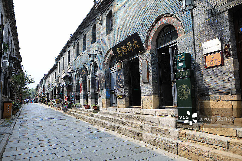 山东淄博周村古商城图片素材