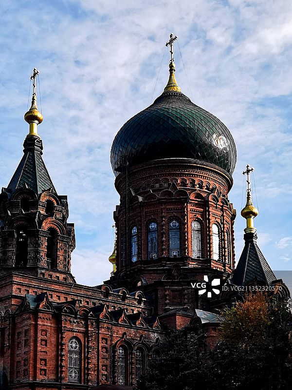 哈尔滨圣索菲亚教堂图片素材