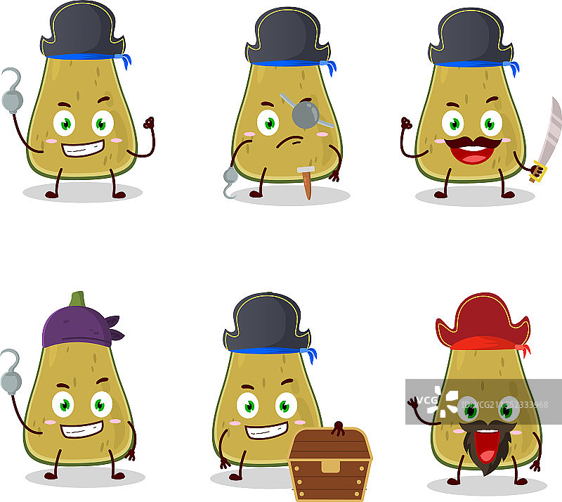 南瓜片卡通人物图片素材