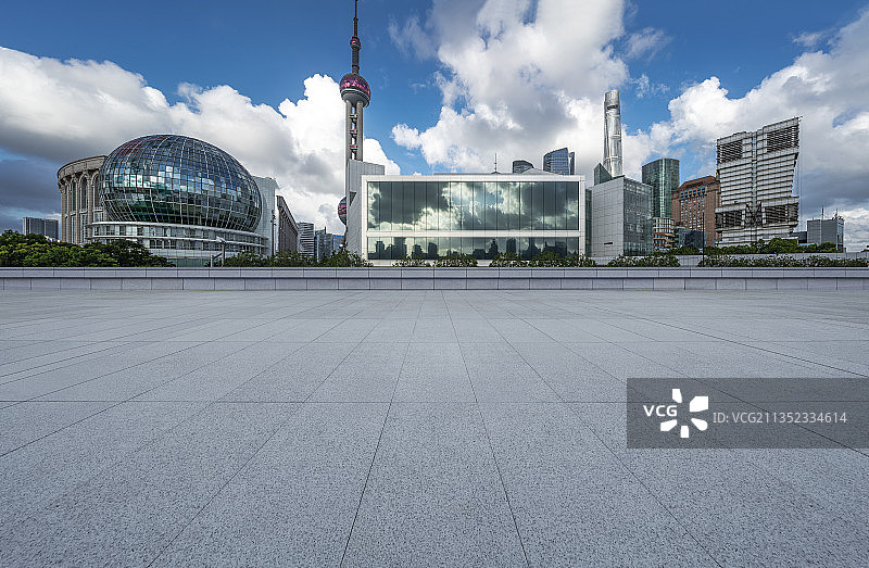 上海浦东美术馆建筑广场图片素材