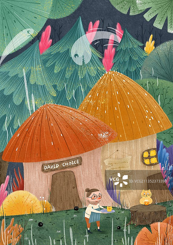 猫主子，请喝咖啡！图片素材