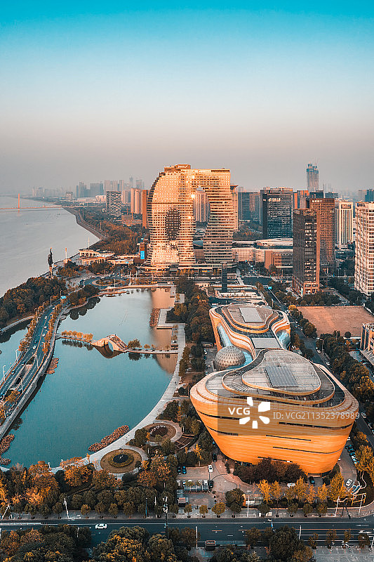 中国杭州城市风光图片素材