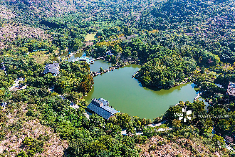 苏州白马涧龙池景区风光图片素材