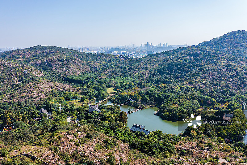 苏州白马涧龙池景区风光图片素材