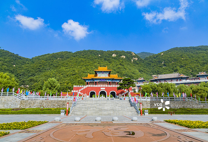 中国天津蓟县盘山风景区风光图片素材