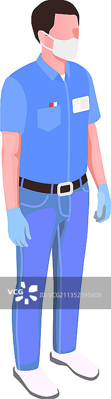 2.5D牙医图标图片素材