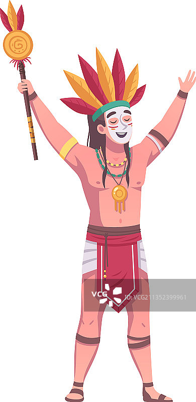 玛雅男人图片素材