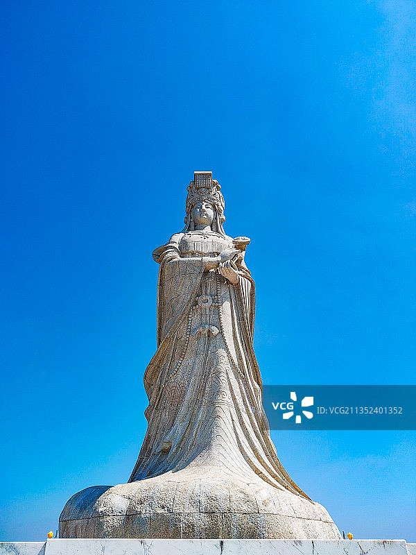 妈祖雕像图片素材