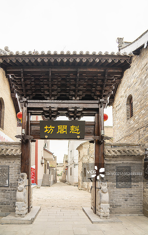 山西省晋城市阳城县郭峪古城图片素材