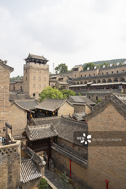山西省晋城市阳城县皇城相府旅游区河山楼图片素材