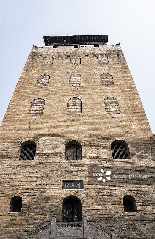 山西省晋城市阳城县皇城相府旅游区河山楼图片素材