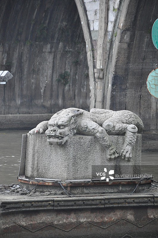 浙江杭州京杭大运河拱宸桥图片素材