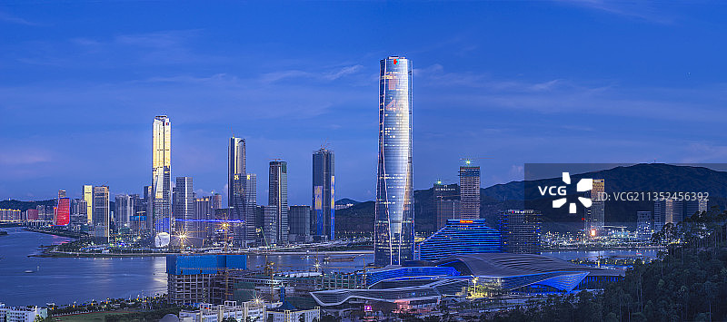 珠海十字门中央商务区图片素材