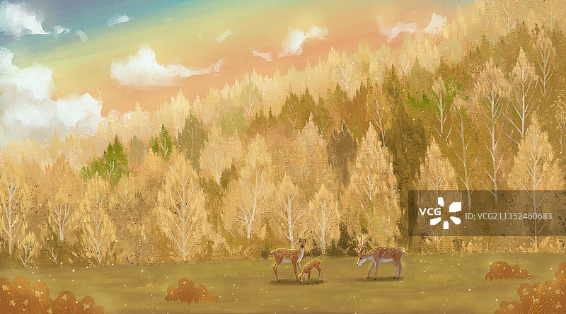 秋日风景图片素材