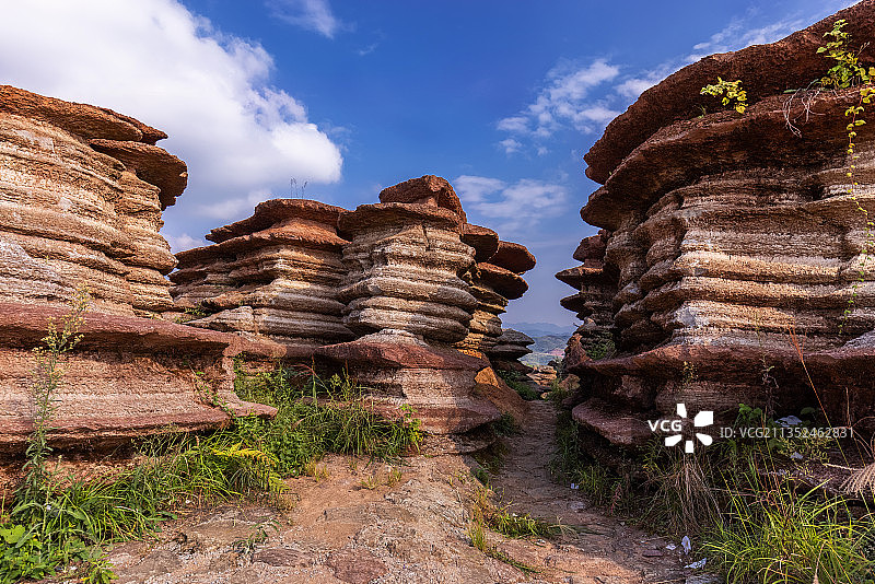 腊尔山红石林图片素材