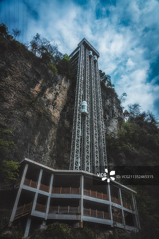 湖南张家界大峡谷图片素材