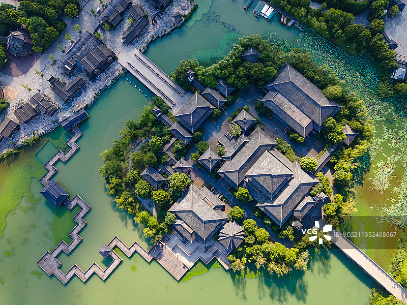 常州春秋淹城图片素材