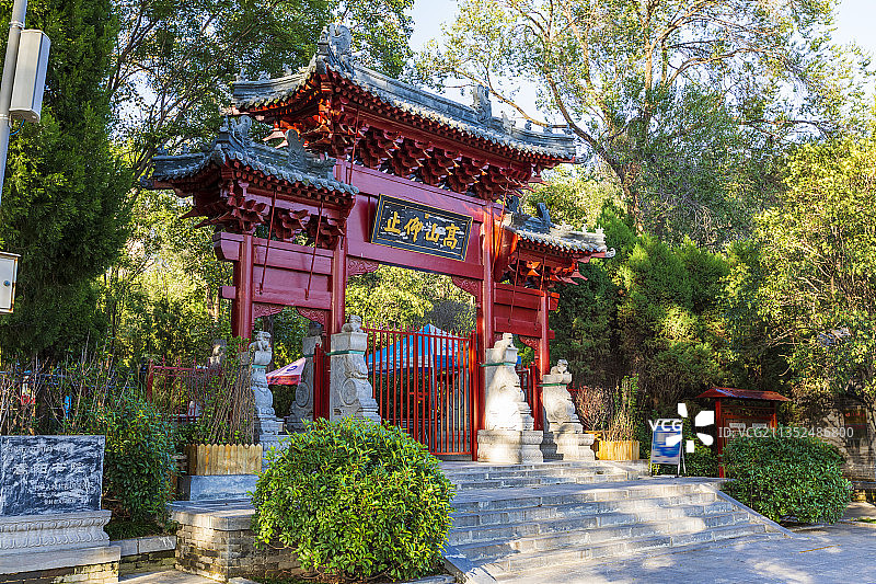 河南省郑州市登封市嵩阳书院图片素材