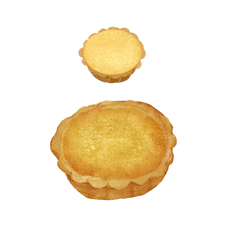 厦门椰子饼插画元素图片素材